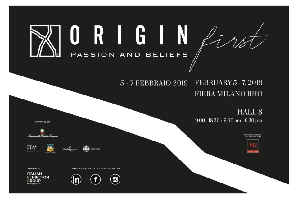 The best of Italian manufacture in February at ORIGIN FIRST